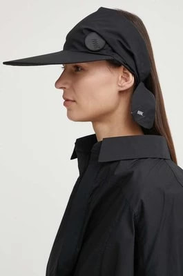 Zdjęcie produktu MMC STUDIO czapka z daszkiem bawełniana kolor czarny gładka FELIA.HAT
