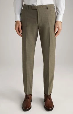 Zdjęcie produktu Modułowe spodnie Blayr w kolorze oliwkowym z wyrazistą fakturą Joop
