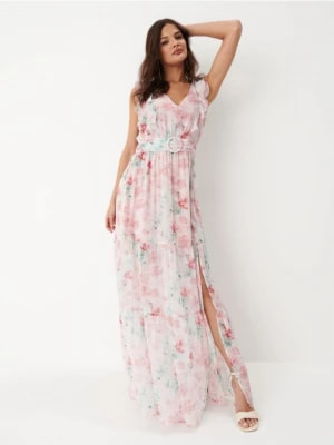 Zdjęcie produktu Mohito - Sukienka maxi w kwiaty - Różowy