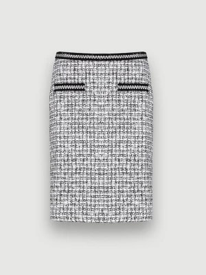 Zdjęcie produktu Molton Spódnica w białym kolorze ze wzorem rozmiar: 38