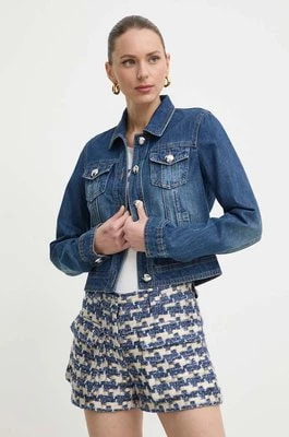 Zdjęcie produktu Morgan kurtka jeansowa VPIM damska kolor niebieski przejściowa VPIM