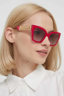 Zdjęcie produktu Moschino okulary przeciwsłoneczne damskie kolor różowy MOS161/S