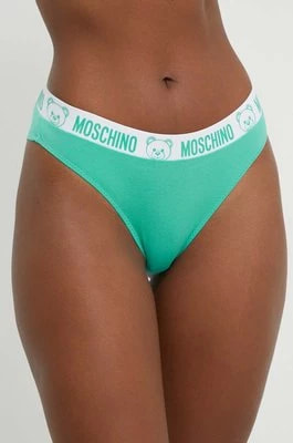 Zdjęcie produktu Moschino Underwear figi kolor turkusowy 241V6A13124406