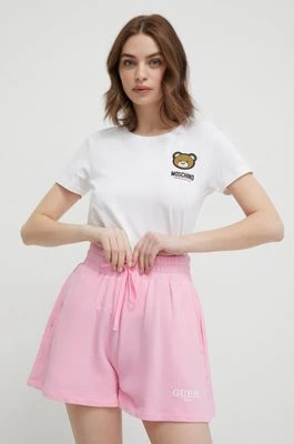 Zdjęcie produktu Moschino Underwear t-shirt damski kolor biały 7884410