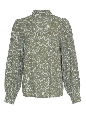 Zdjęcie produktu MOSS COPENHAGEN Bluzka "Jenica Morocco" w kolorze khaki rozmiar: XS