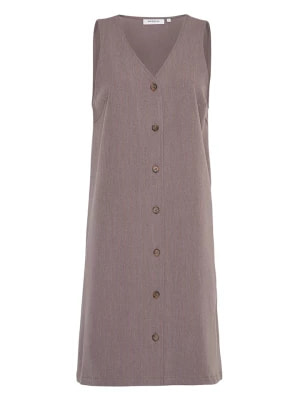 Zdjęcie produktu MOSS COPENHAGEN Sukienka "Dyanna" w kolorze jasnobrązowym rozmiar: M