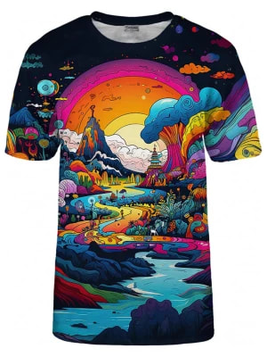 Zdjęcie produktu Mr GUGU & MISS GO Koszulka "Insane Land" ze wzorem rozmiar: XXL