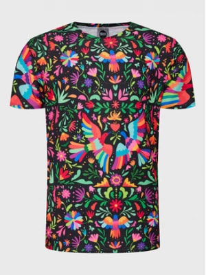 Zdjęcie produktu Mr. GUGU & Miss GO T-Shirt Unisex Black Mexican Folk Kolorowy Regular Fit