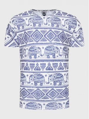 Zdjęcie produktu Mr. GUGU & Miss GO T-Shirt Unisex Elephants Pattern Kolorowy Regular Fit