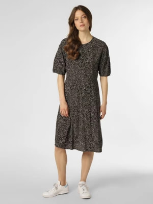 Zdjęcie produktu Msch Copenhagen Sukienka damska Kobiety wiskoza czarny|wielokolorowy wzorzysty,