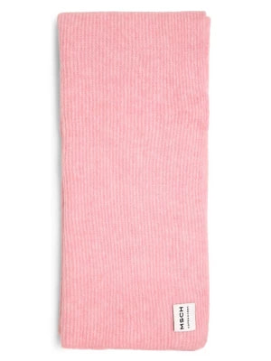 Zdjęcie produktu Msch Copenhagen Szalik damski z domieszką alpaki Kobiety Sztuczne włókno różowy jednolity,