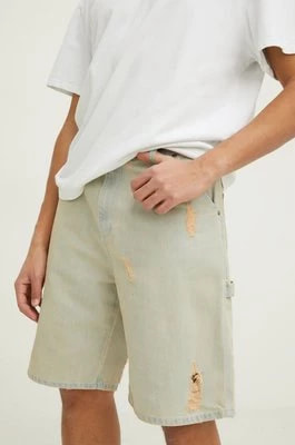 Zdjęcie produktu MSGM szorty jeansowe męskie kolor niebieski
