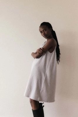 Zdjęcie produktu MUUV. sukienka sukienka #SURFGIRL kolor szary mini oversize