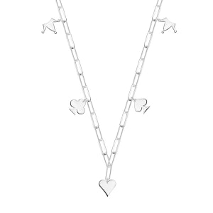 Zdjęcie produktu Naszyjnik srebrny - Chains Chains - Biżuteria YES