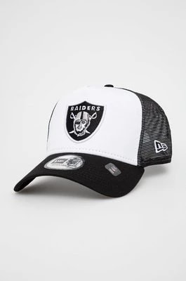 Zdjęcie produktu New Era czapka kolor biały z aplikacją 12380795.BLACK-BLACK