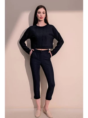 Zdjęcie produktu New Laviva Spodnie w kolorze granatowym rozmiar: 40