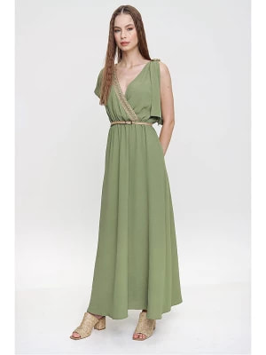 Zdjęcie produktu New Laviva Sukienka w kolorze khaki rozmiar: 38