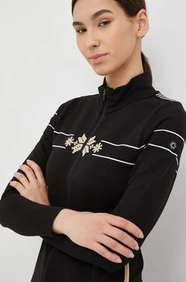 Zdjęcie produktu Newland bluza sportowa Bella damska kolor czarny z nadrukiem