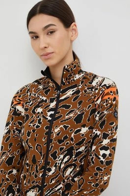 Zdjęcie produktu Newland bluza sportowa Ivy damska kolor brązowy wzorzysta