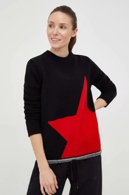 Zdjęcie produktu Newland sweter wełniany damski kolor czarny