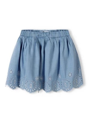 Zdjęcie produktu Niebieska spódniczka krótka niemowlęca haftowana Minoti