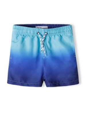 Zdjęcie produktu Niebieskie szorty kąpielowe ombre dla chłopca Minoti