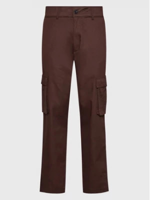 Zdjęcie produktu Night Addict Spodnie materiałowe MTR-NA501KYLE Brązowy Regular Fit