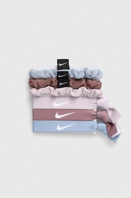 Zdjęcie produktu Nike gumki do włosów 6-pack kolor beżowy