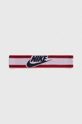 Zdjęcie produktu Nike opaska na głowę kolor czerwony