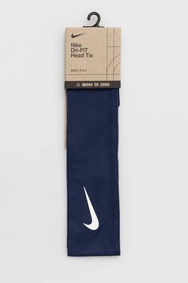 Zdjęcie produktu Nike opaska na głowę kolor granatowy