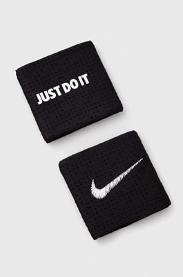 Zdjęcie produktu Nike opaski na nadgarstek 2-pack kolor czarny