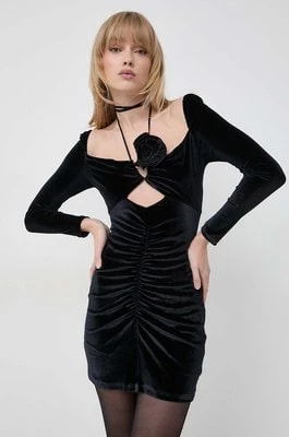 Zdjęcie produktu Nissa sukienka kolor czarny mini prosta