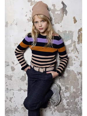 Zdjęcie produktu No-No Sweter w kolorze beżowo-pomarańczowo-jasnoróżowym rozmiar: 122/128