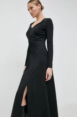 Zdjęcie produktu Notes du Nord sukienka kolor czarny maxi dopasowana