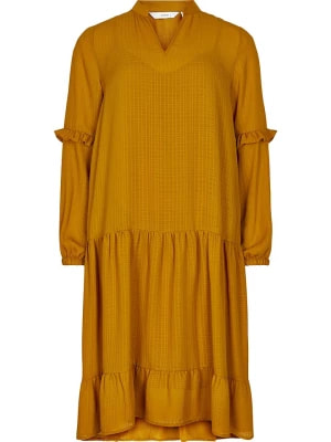 Zdjęcie produktu NÜMPH Sukienka "Bardot" w kolorze jasnobrązowym rozmiar: 36