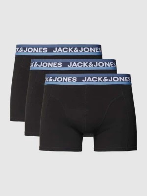 Zdjęcie produktu Obcisłe bokserki z elastycznym paskiem z logo w zestawie 5 szt. model ‘DNA’ jack & jones