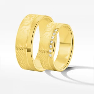 Zdjęcie produktu Obrączki ślubne z żółtego złota 6.5mm