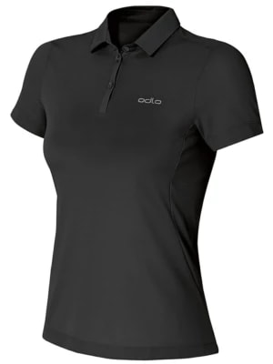 Zdjęcie produktu Odlo Funkcyjna koszulka polo "Tina" w kolorze czarnym rozmiar: S