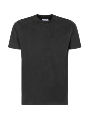 Zdjęcie produktu Off White, Czarna bawełniana koszulka Super Moon Black, male,