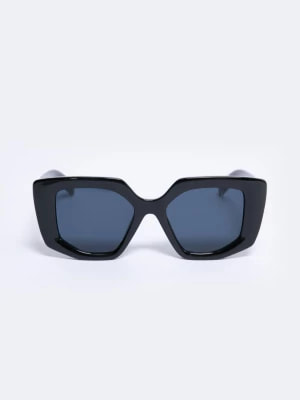 Zdjęcie produktu Okulary przeciwsłoneczne damskie czarne Aroni 906 BIG STAR