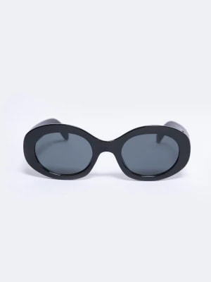 Zdjęcie produktu Okulary przeciwsłoneczne damskie czarne Kuni 906 BIG STAR