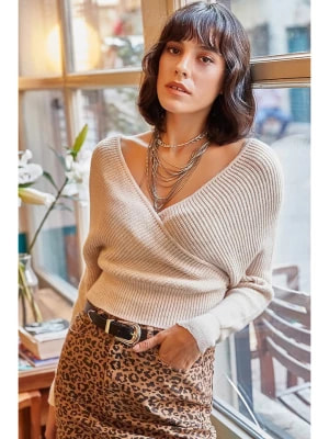 Zdjęcie produktu Olalook Sweter w kolorze szarym rozmiar: onesize