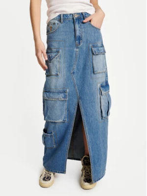 Zdjęcie produktu One Teaspoon Spódnica jeansowa 90's 26248 Niebieski Regular Fit
