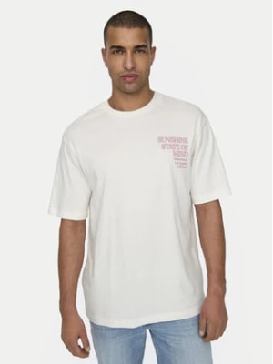 Zdjęcie produktu Only & Sons T-Shirt Kenny 22028736 Biały Relaxed Fit