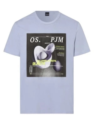 Zdjęcie produktu Only&Sons T-shirt męski Mężczyźni Bawełna niebieski nadruk,
