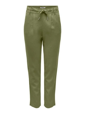 Zdjęcie produktu ONLY Spodnie "Caro-Poptrash" w kolorze oliwkowym rozmiar: S/L32