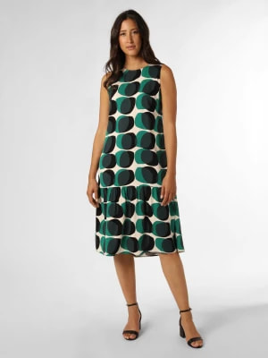 Zdjęcie produktu Opus Sukienka damska Kobiety wiskoza wielokolorowy|zielony|biały wzorzysty,