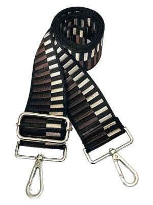 Zdjęcie produktu ORE10 Pasek ''Square'' w kolorze szaro-brązowym do torebki - dł. 120 cm rozmiar: onesize