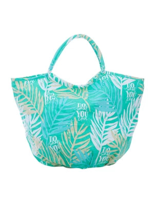 Zdjęcie produktu Overbeck and Friends Shopper bag "Paloma" w kolorze turkusowym - 63 x 45 x 29 cm rozmiar: onesize