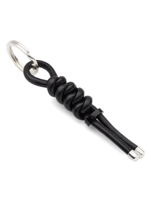 Zdjęcie produktu Pandora Skórzany brelok w kolorze czarnym do kluczy rozmiar: onesize